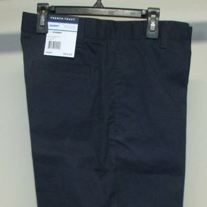 French Toast Husky Boys Basic Flat Front Short NVY